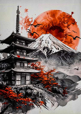 Japan Landscape Art