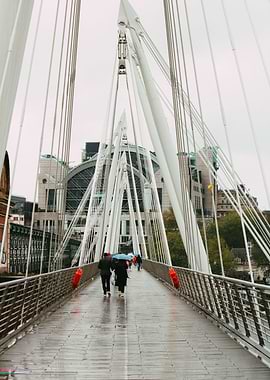 Rainy Day Bridge Walk