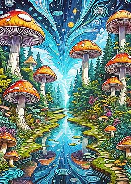 Mushroom vintage