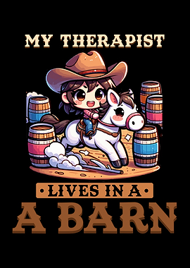 My Therapist Lives Horse