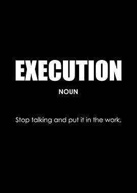 Execution definition