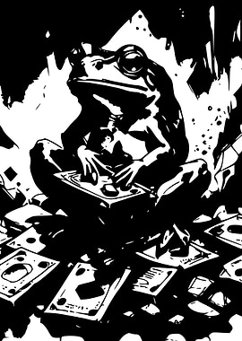Frog Loves Money