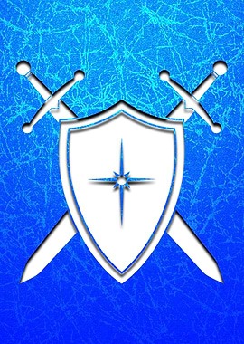 Crossed Swords With Shield