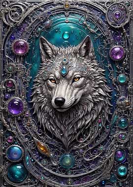 Wolf Gem Portrait