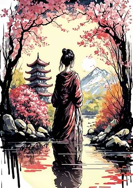 Geisha Samurai Japan