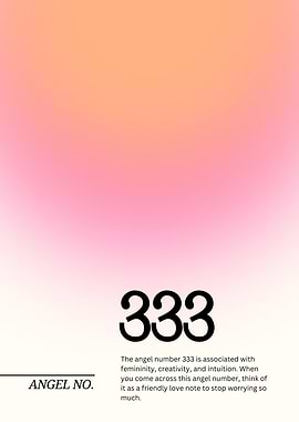 Angel Number 333
