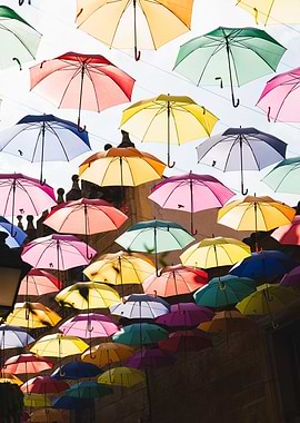 Summer umbrellas