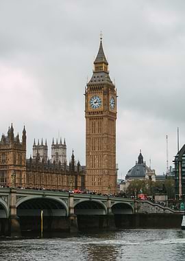 Big Ben Tower CloseUp