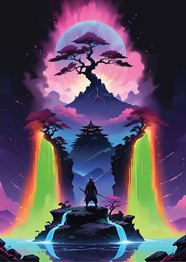 Landscape Neon Colors