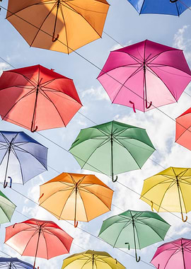 Summer umbrellas