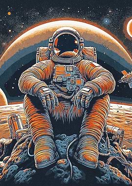 Astronaut Orange