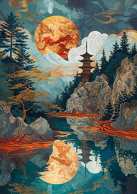 Golden Temple at Night