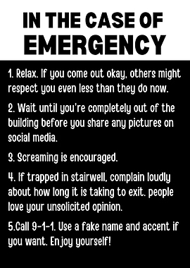 Funny Office Emergency