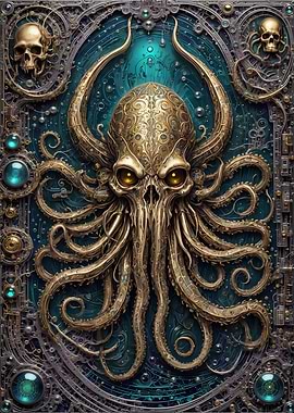 Steampunk King Kraken