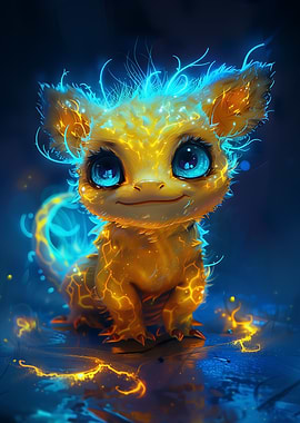 Unfluffy Electro Monster