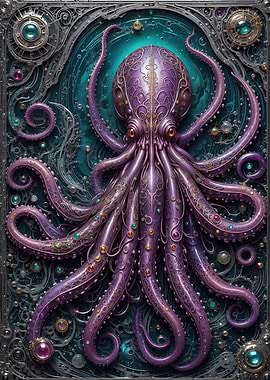 Ancient Steampunk Kraken