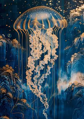 Gold Jellyfish