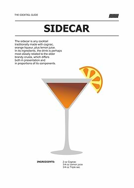 sidecar cocktail about