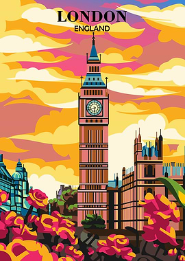Travel Poster London