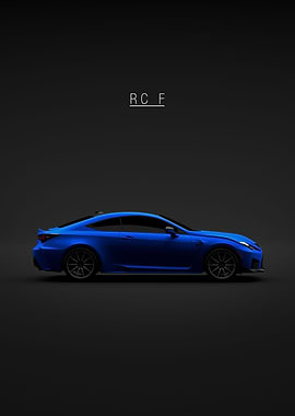 Lexus RC F 2020 Blue