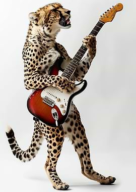 Cheetah Guitar