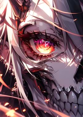 Death Anime Skull Girl