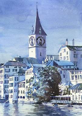 Zurich Switzerland church