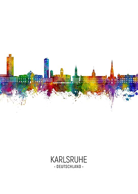 Karlsruhe Skyline