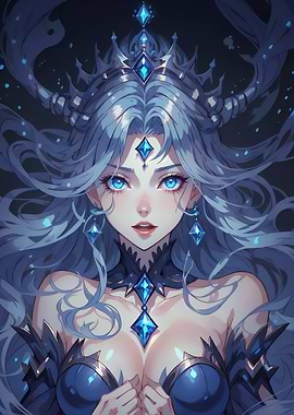 Blue Crystal Queen