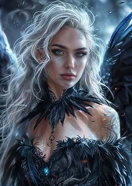Enchanting Ice Succubus