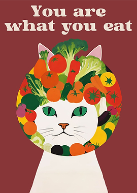 You Are What You Eat Cat