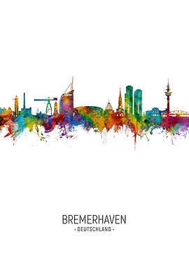 Bremerhaven Skyline