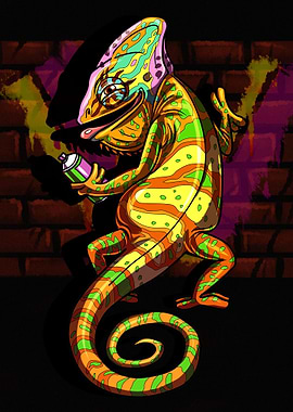 Chameleon Art