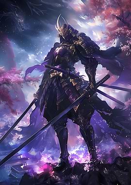 Japanese Samurai Aura