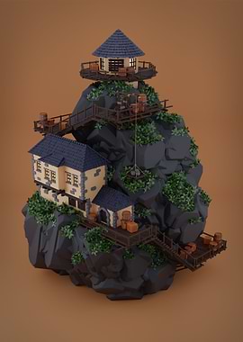Tavern on the mountain