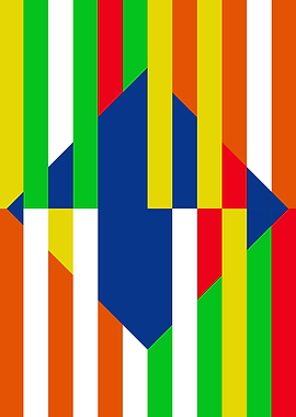 Bauhaus Style Minimal Art