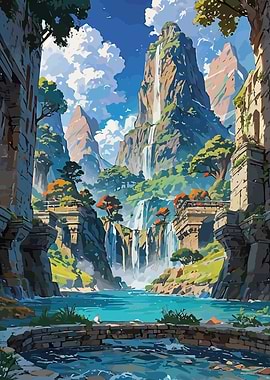 The Ruins In the Falls