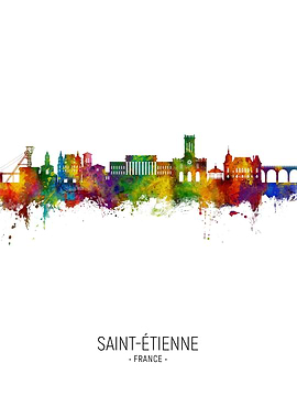 Saint Etienne Skyline