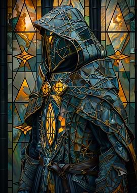 Stained Glass Paladin