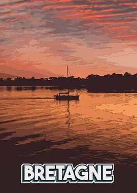 Britain French Poster