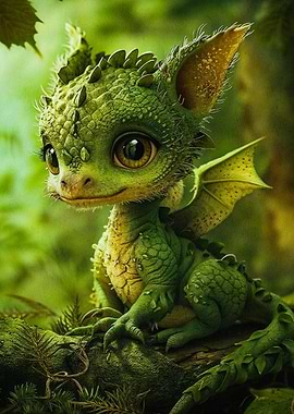 dragon baby animal