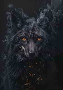 Fox in Black Smoke