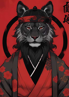 Lion Kimono