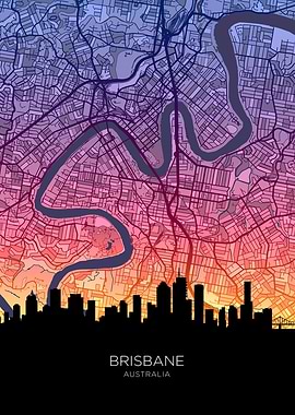 Brisbane Skyline Australia