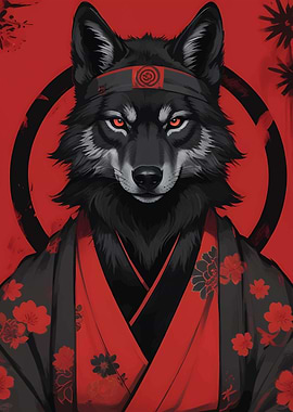Wolf Kimono
