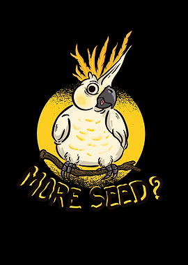 Cockatiel More Seed Bird