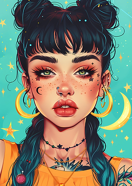 Space Celestial Woman