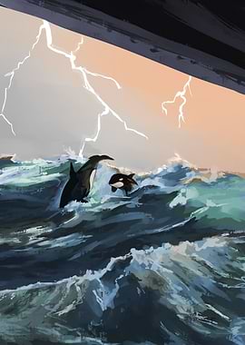 Orca Lightning Strike