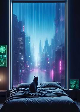 Cyberpunk Room