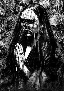 Creepy haunting Ghost